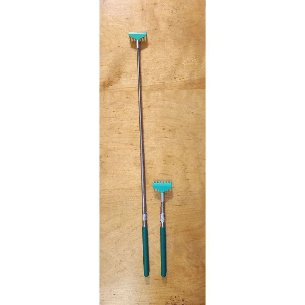 3 Pack Extendable Back Scratcher,‎ Stainless Steel Portable Telescoping Back